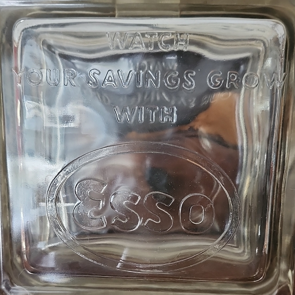 Esso Glass Savings Bank Vintage